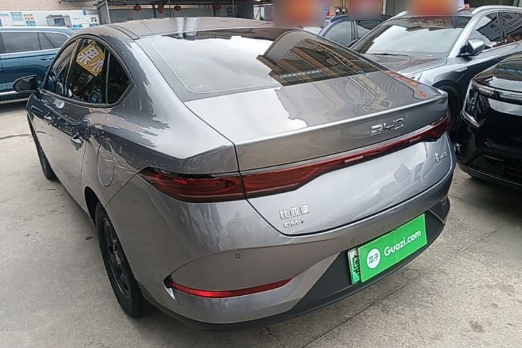 Used BYD Qin PLUS 2025 DM-i Smart Drive 55KM Leading Model Rear Left 45 Deg