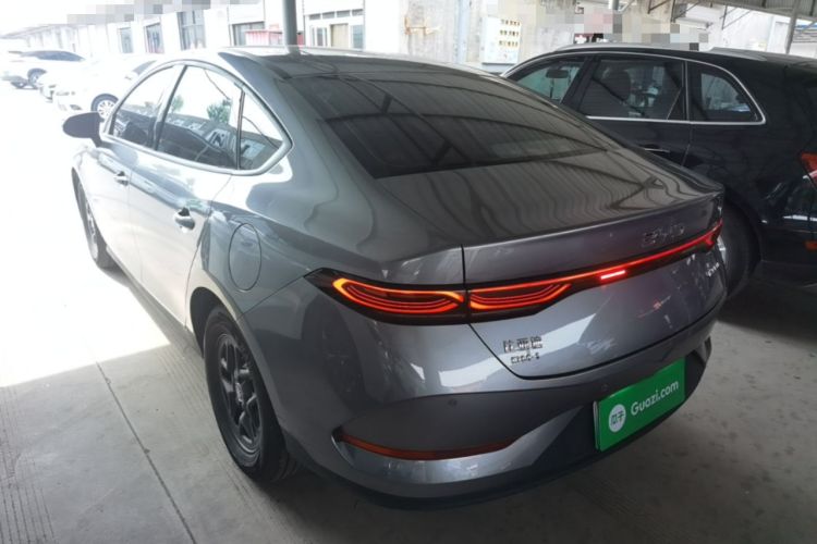 Used BYD Qin PLUS 2025 DM-i Smart Drive 55KM Leading Model Rear Left 45 Deg