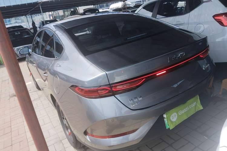Used BYD Qin PLUS 2025 DM-i Smart Drive 55KM Leading Model Rear Left 45 Deg
