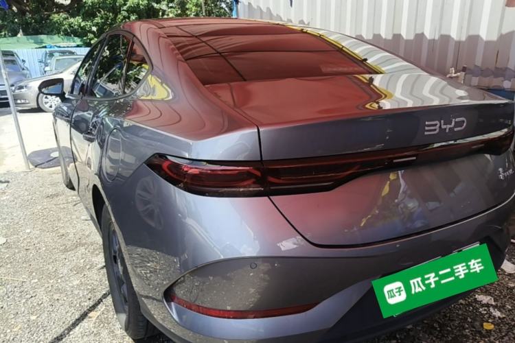Used BYD Qin PLUS 2025 DM-i Smart Drive 55KM Leading Model Rear Left 45 Deg