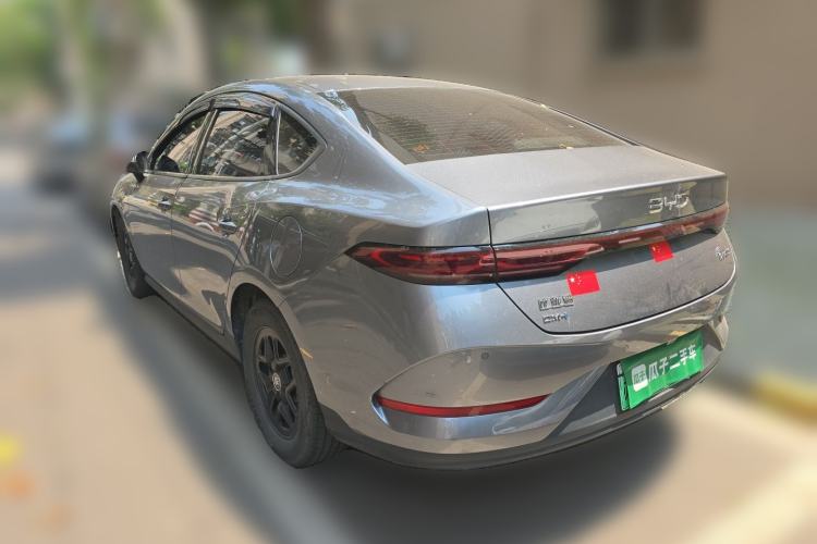 Used BYD Qin PLUS 2025 DM-i Smart Drive 55KM Leading Model Rear Left 45 Deg
