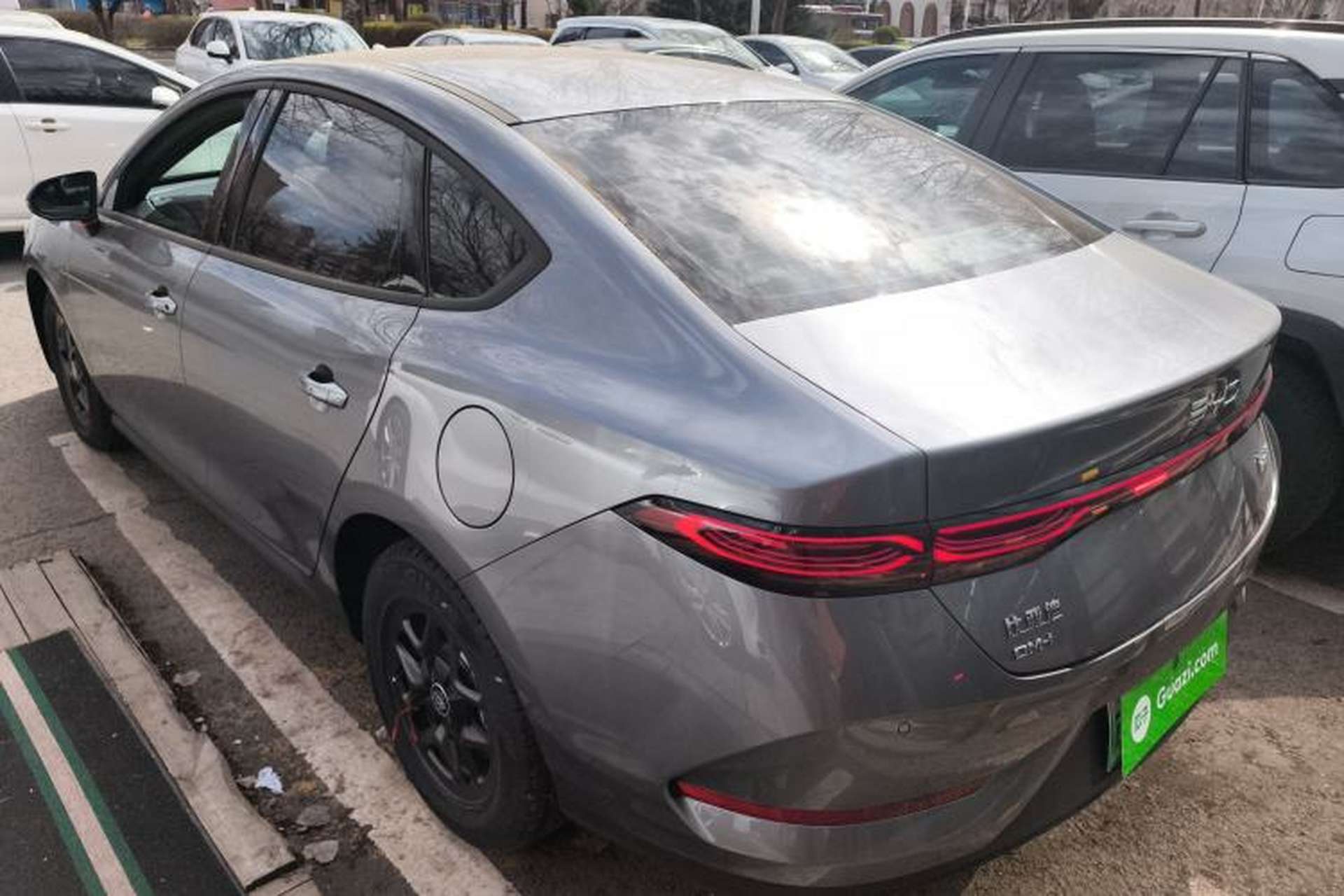 Used BYD Qin PLUS 2025 DM-i Smart Drive 55KM Leading Model Rear Left 45 Deg