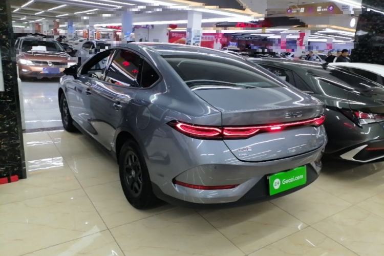 Used BYD Qin PLUS 2025 DM-i Smart Drive 55KM Leading Model Rear Left 45 Deg