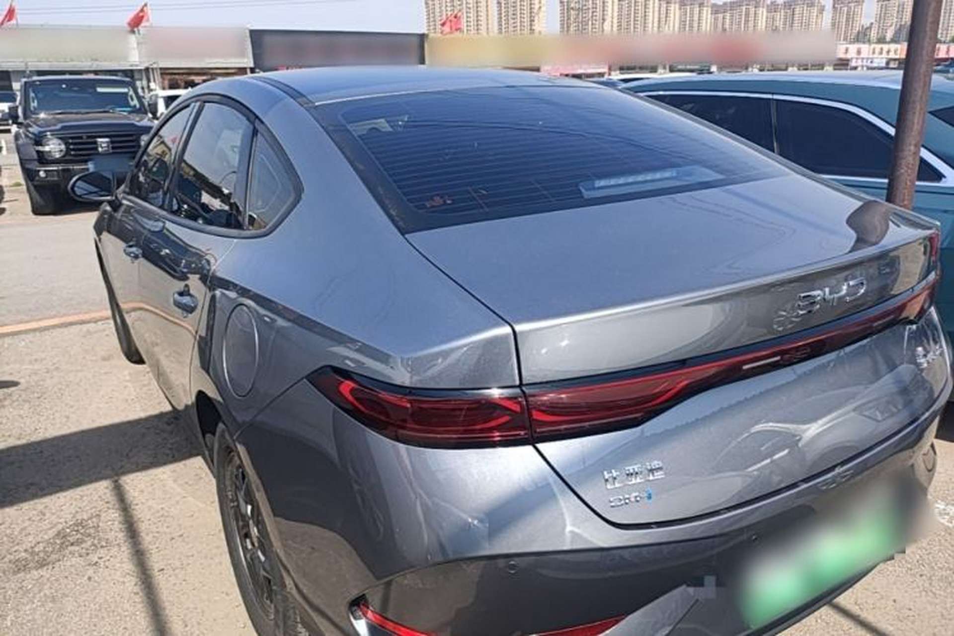 Used BYD Qin PLUS 2025 DM-i Smart Drive 55KM Leading Model Rear Left 45 Deg