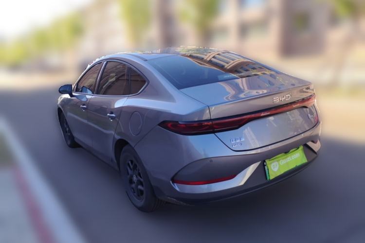 Used BYD Qin PLUS 2025 DM-i Smart Drive 55KM Leading Model Rear Left 45 Deg