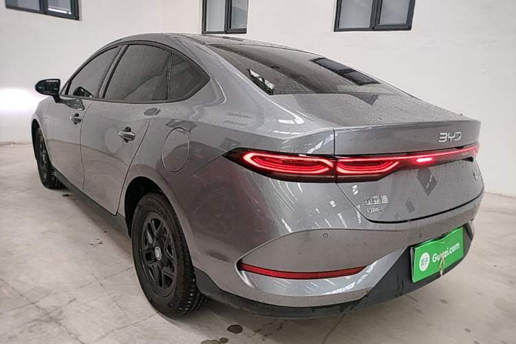 Used BYD Qin PLUS 2025 DM-i Smart Drive 55KM Leading Model Rear Left 45 Deg