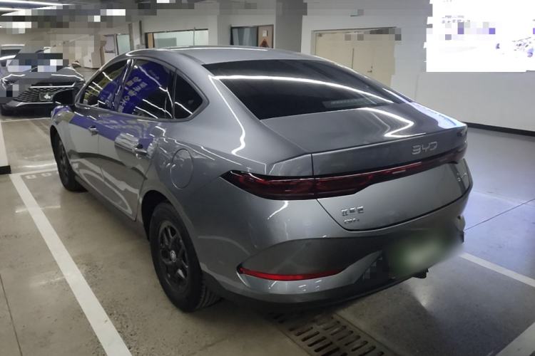 Used BYD Qin PLUS 2025 DM-i Smart Drive 55KM Leading Model Rear Left 45 Deg