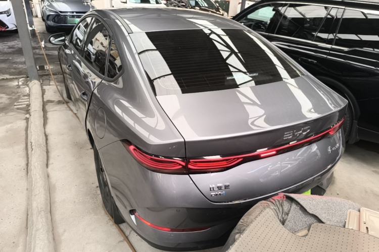 Used BYD Qin PLUS 2025 DM-i Smart Drive 55KM Leading Model Rear Left 45 Deg