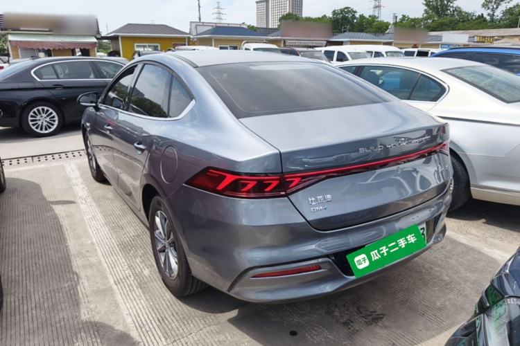 Used BYD Qin PLUS 2025 DM-i Smart Drive 55KM Leading Model Rear Left 45 Deg