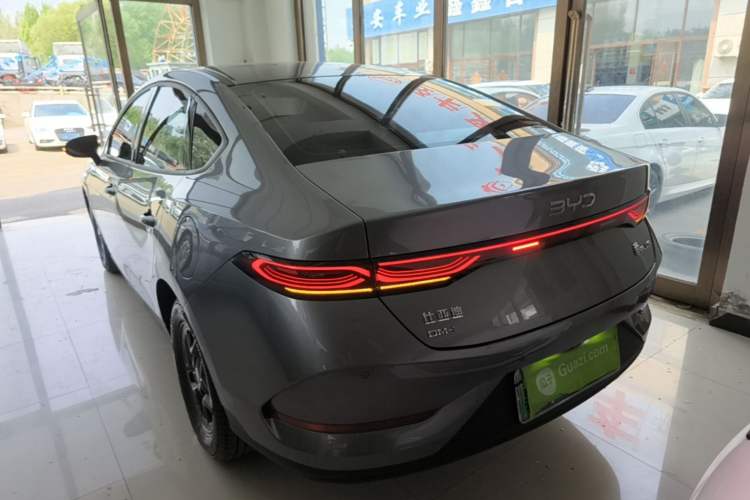 Used BYD Qin PLUS 2025 DM-i Smart Drive 55KM Leading Model Rear Left 45 Deg