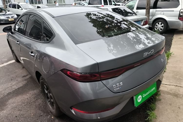 Used BYD Qin PLUS 2025 DM-i Smart Drive 55KM Leading Model Rear Left 45 Deg