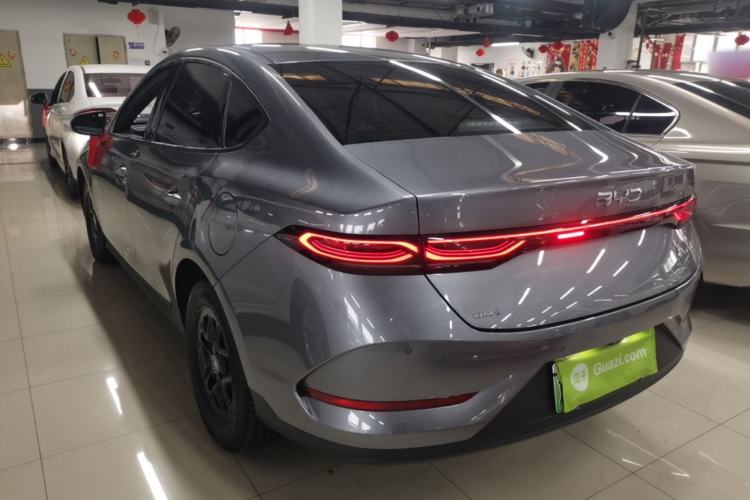 Used BYD Qin PLUS 2025 DM-i Smart Drive 55KM Leading Model Rear Left 45 Deg