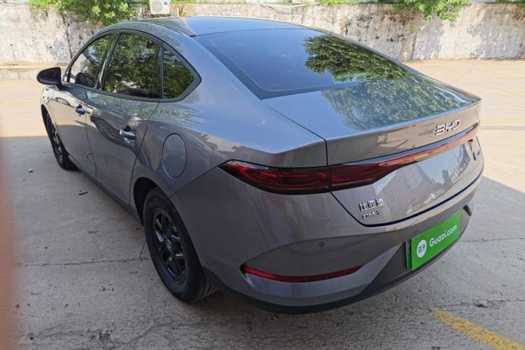 Used BYD Qin PLUS 2025 DM-i Smart Drive 55KM Leading Model Rear Left 45 Deg