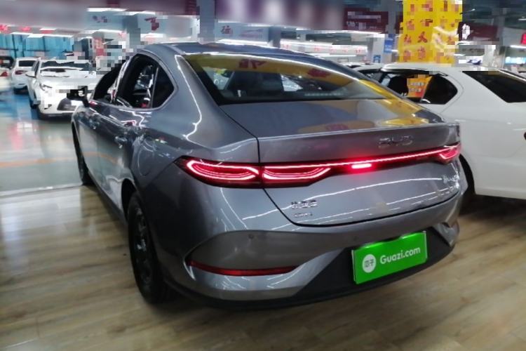 Used BYD Qin PLUS 2025 DM-i Smart Drive 55KM Leading Model Rear Left 45 Deg