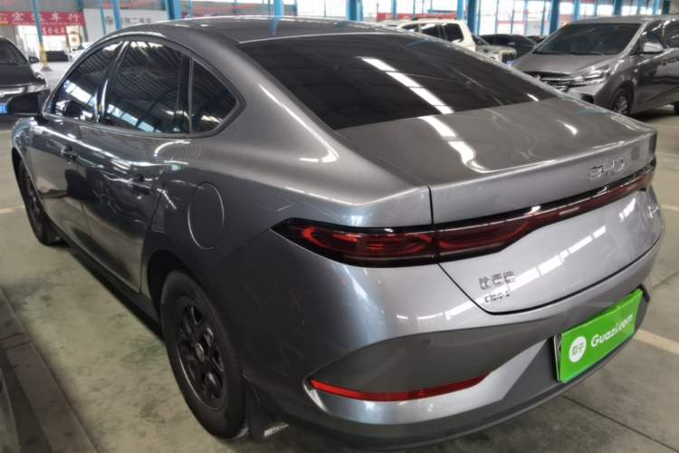 Used BYD Qin PLUS 2025 DM-i Smart Drive 55KM Leading Model Rear Left 45 Deg