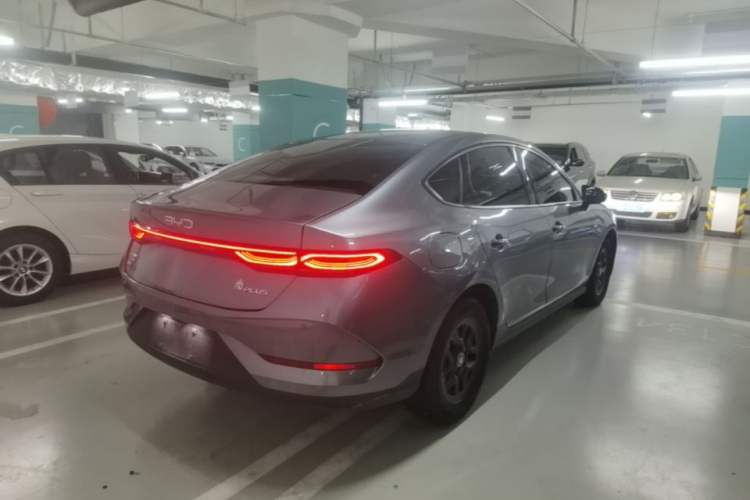 Used BYD Qin PLUS 2025 DM-i Smart Drive 55KM Leading Model Rear Right 45 Deg