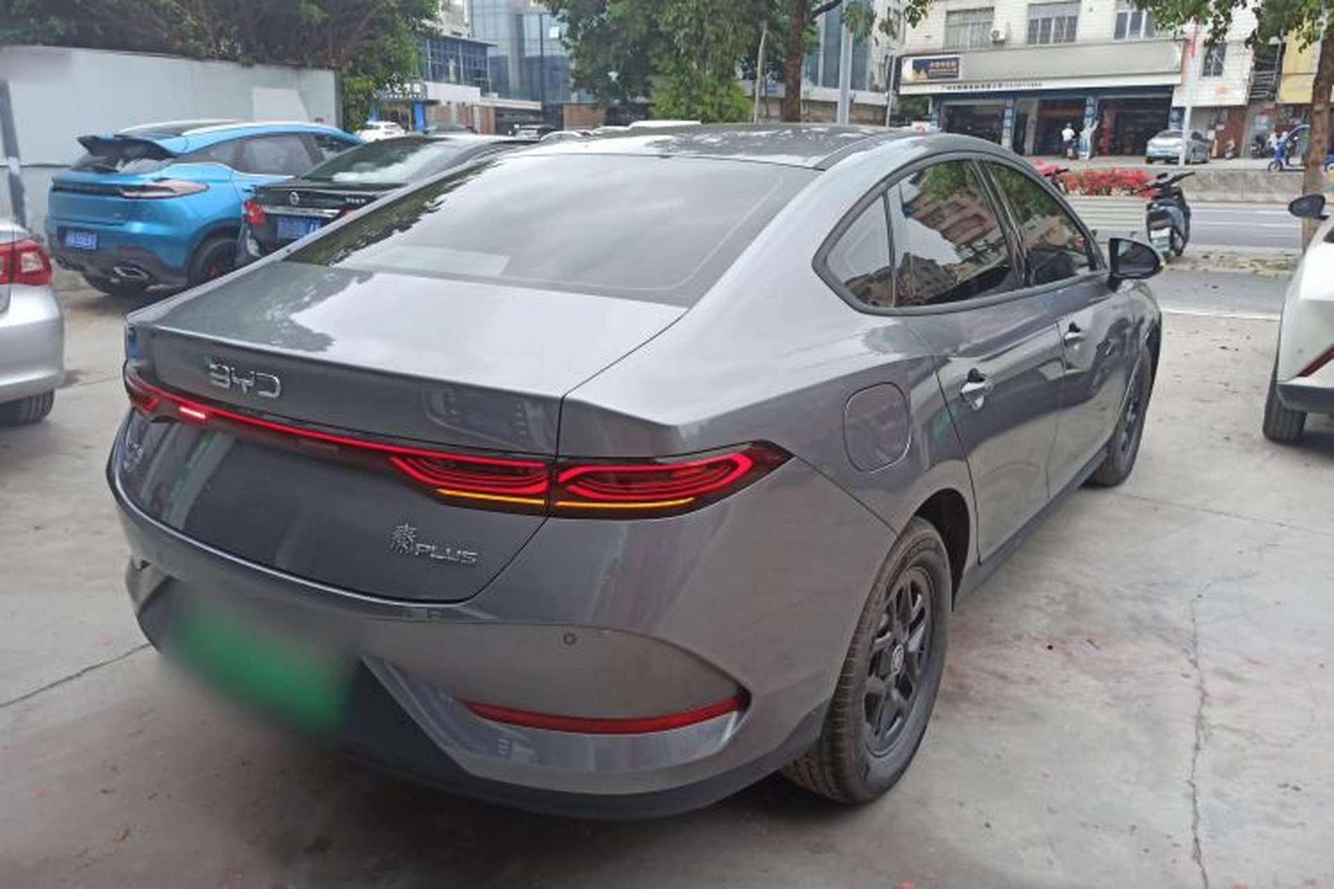 Used BYD Qin PLUS 2025 DM-i Smart Drive 55KM Leading Model Rear Right 45 Deg