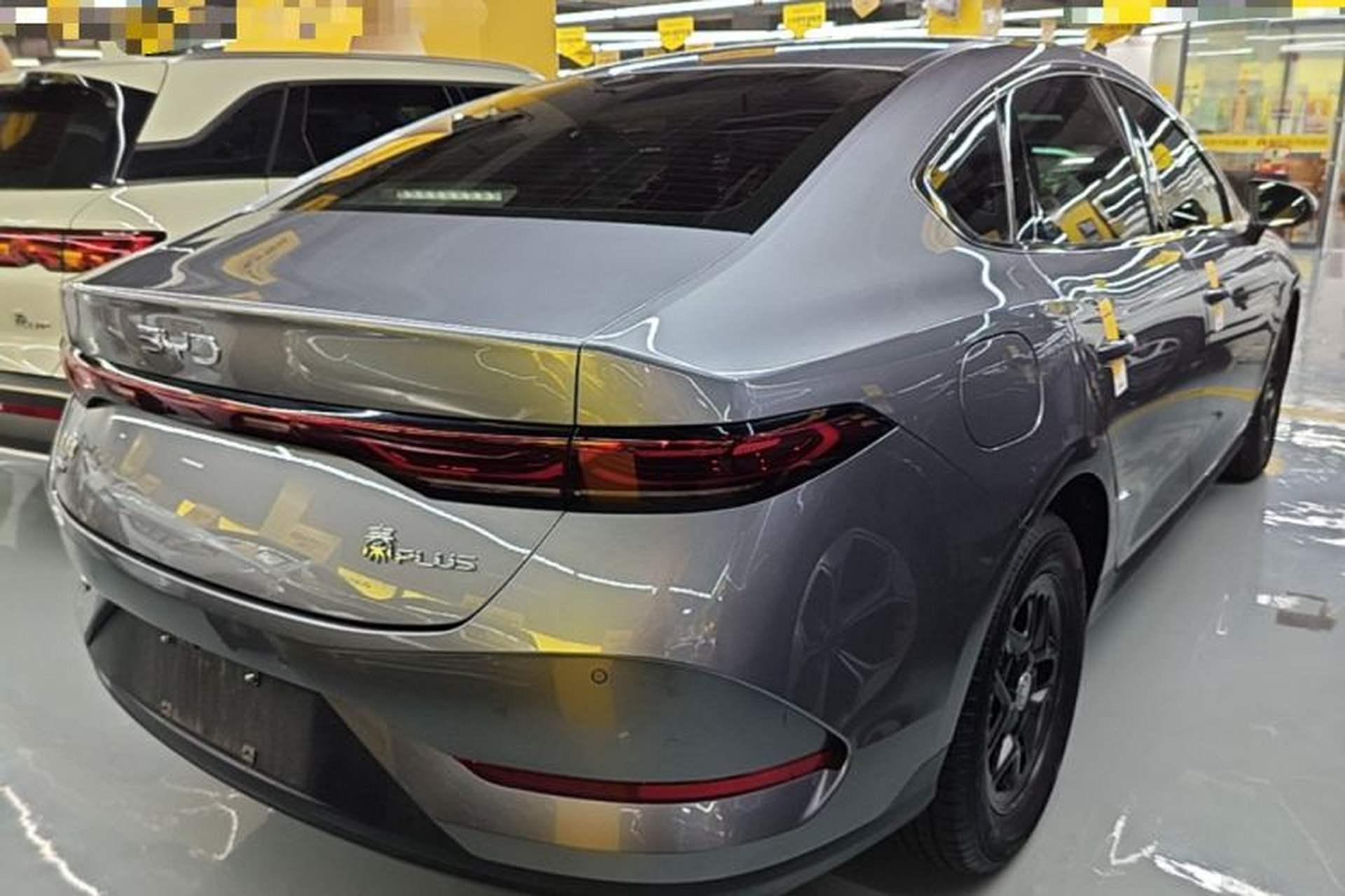 Used BYD Qin PLUS 2025 DM-i Smart Drive 55KM Leading Model Rear Right 45 Deg