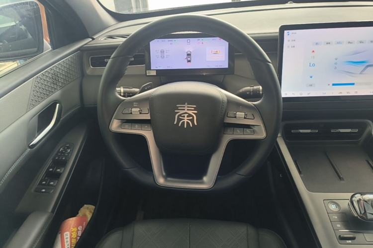 Used BYD Qin PLUS 2025 EV Smart Drive Edition 420KM Leading Model Steering Wheel