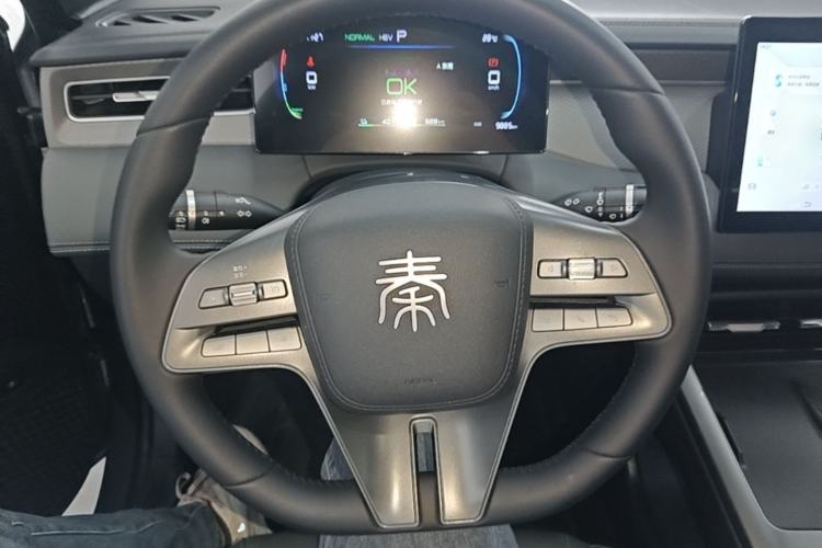 Used BYD Qin PLUS 2025 DM-i Smart Drive 55KM Leading Model Steering Wheel