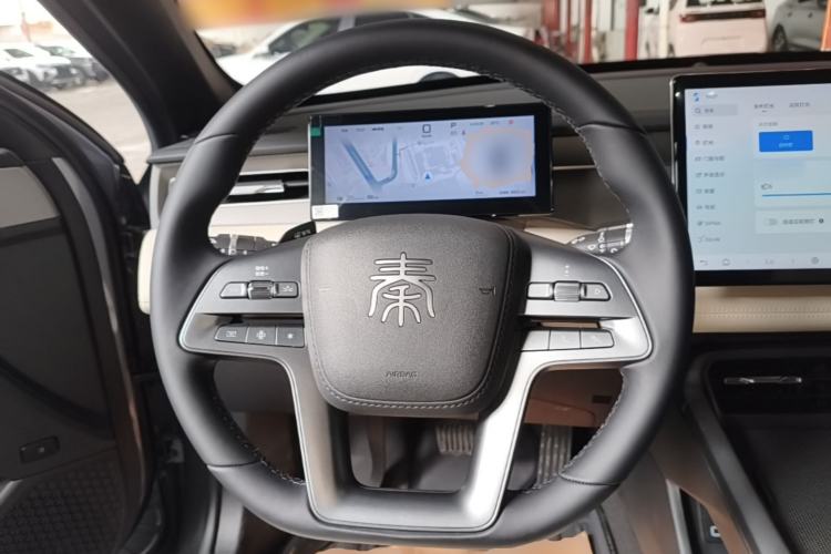 Used BYD Qin PLUS 2025 EV Smart Drive Edition 420KM Leading Model Steering Wheel