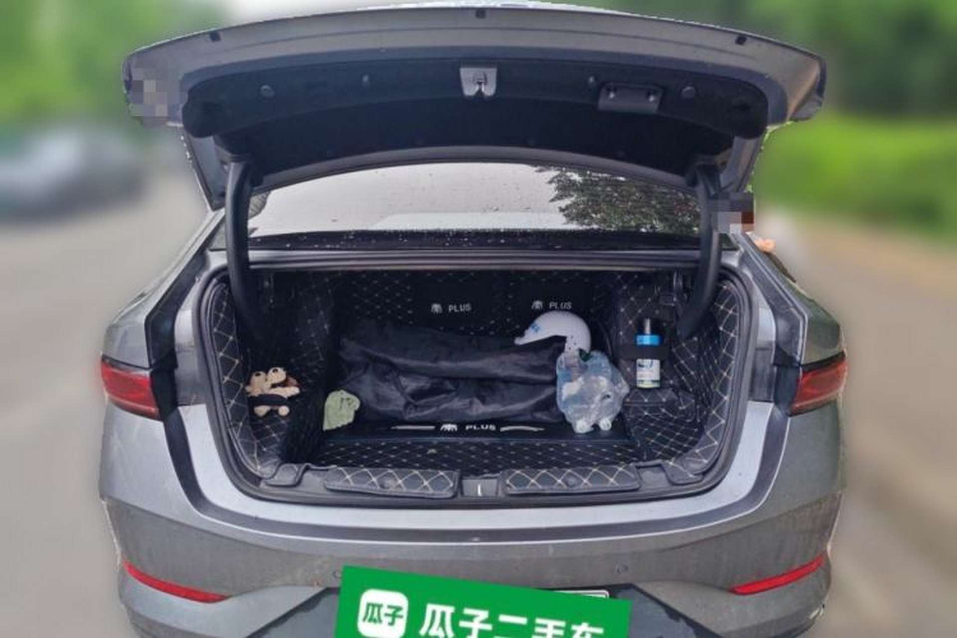 Used BYD Qin PLUS 2025 DM-i Smart Drive 55KM Leading Model Trunk