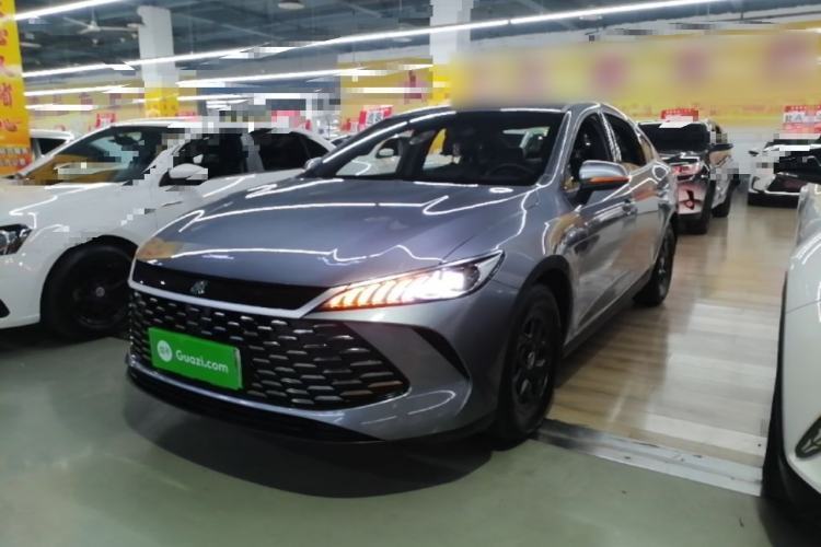 Used BYD Qin PLUS 2025 DM-i Smart Drive 55KM Leading Model Guazi used car, China used car export, Used car for sale, Used BYD cars, Cheapest cars for sale