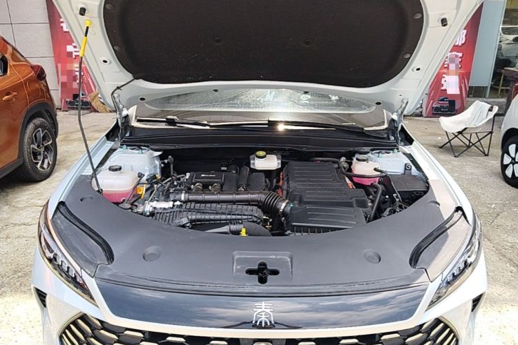 Used BYD Qin PLUS 2025 DM-i Smart Drive 55KM Leading Model Engine Bay