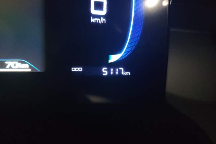 Used BYD Qin PLUS 2025 DM-i Smart Drive 55KM Leading Model Odometer Close Up