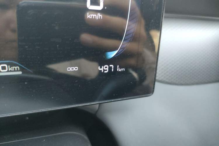 Used BYD Qin PLUS 2025 DM-i Smart Drive 55KM Leading Model Odometer Close Up