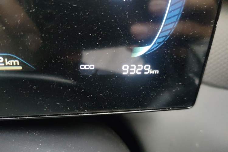 Used BYD Qin PLUS 2025 DM-i Smart Drive 55KM Leading Model Odometer Close Up