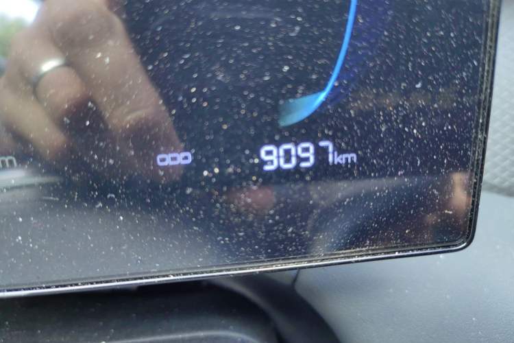 Used BYD Qin PLUS  Odometer Close Up
