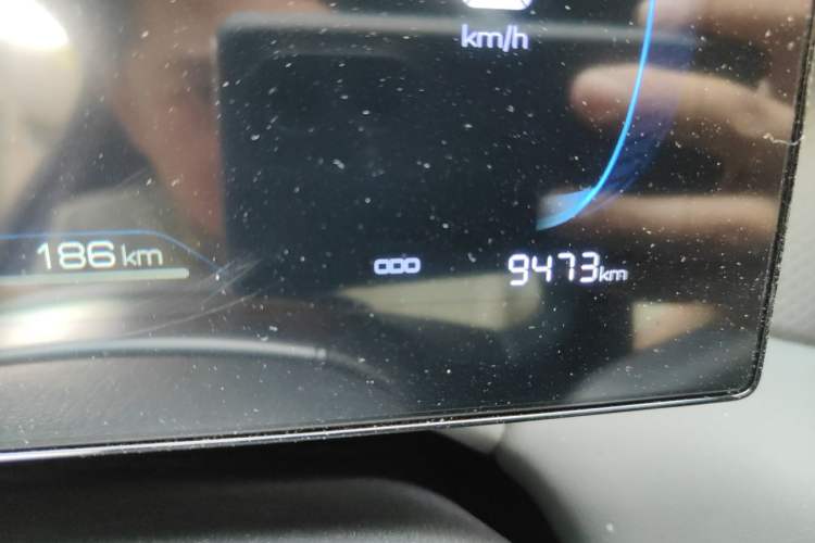 Used BYD Qin PLUS 2025 EV 510KM Standard Range Model Odometer Close Up