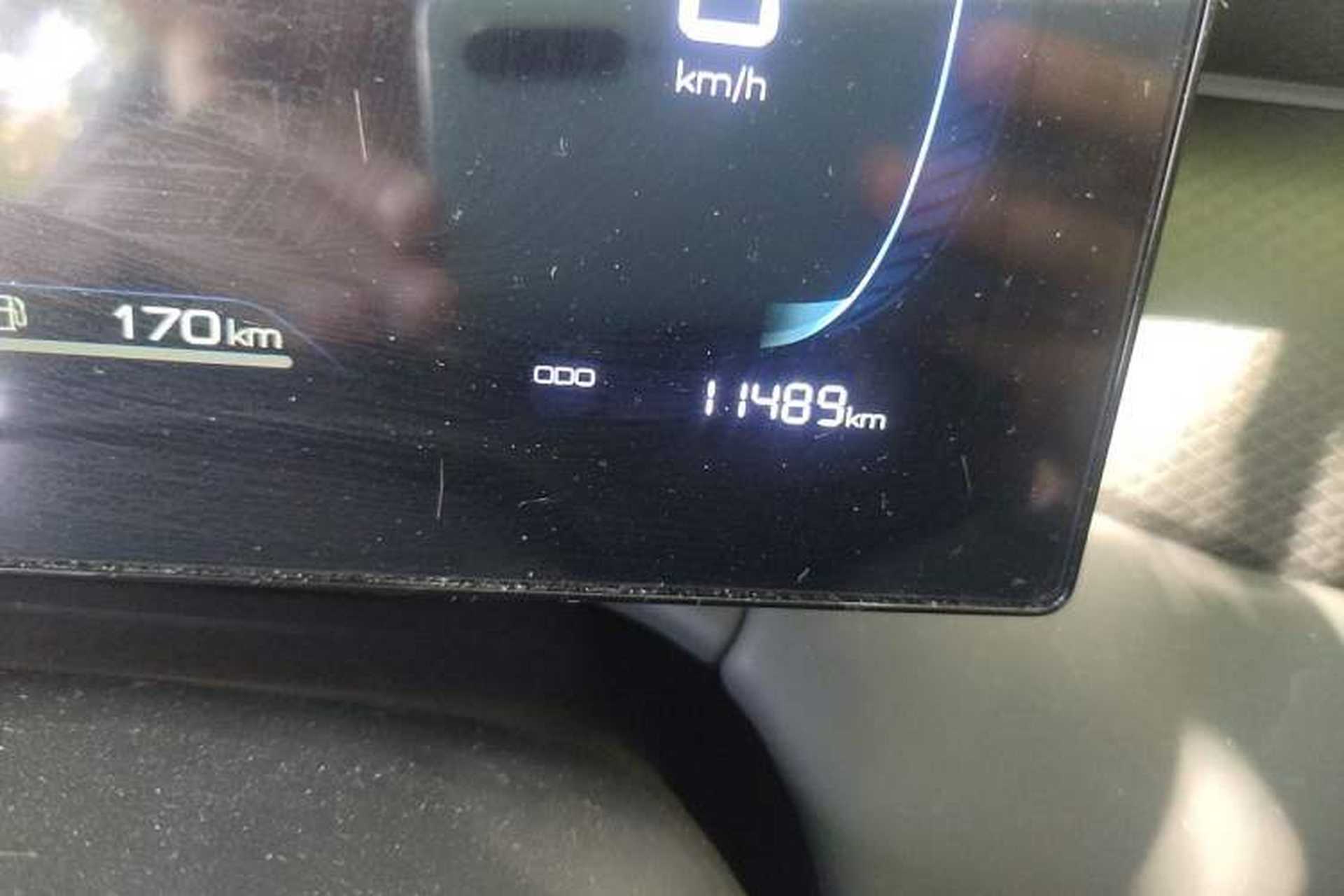 Used BYD Qin PLUS 2025 DM-i Smart Drive 55KM Leading Model Odometer Close Up