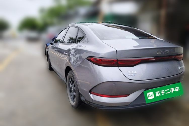 Used BYD Qin PLUS 2025 DM-i Smart Drive 55KM Leading Model Rear Left 45 Deg