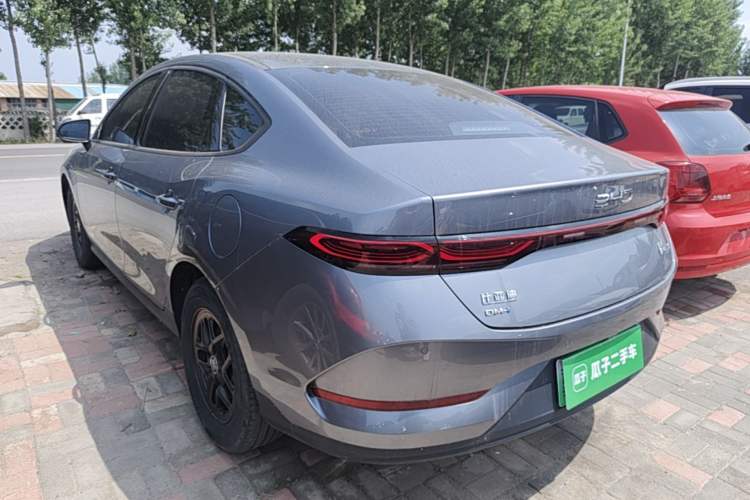 Used BYD Qin PLUS 2025 DM-i Smart Drive 55KM Leading Model Rear Left 45 Deg