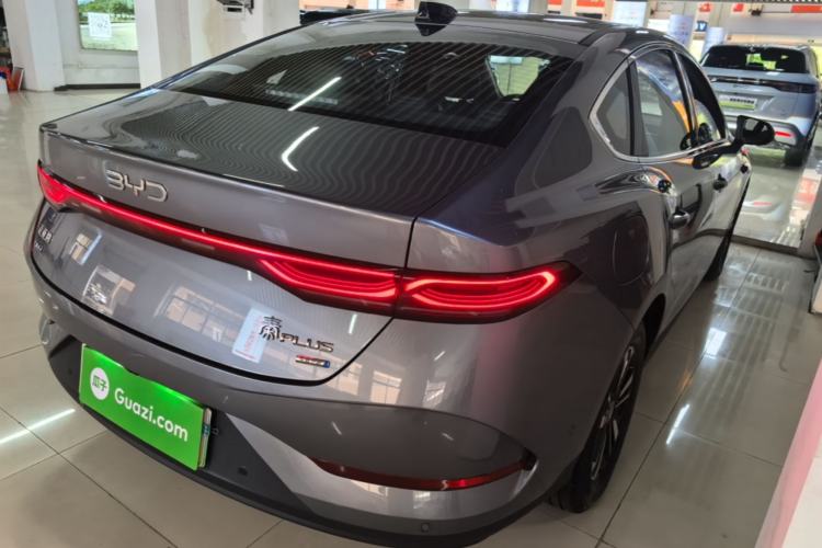 Used BYD Qin PLUS 2025 DM-i Smart Drive 55KM Beyond Model Rear Right 45 Deg