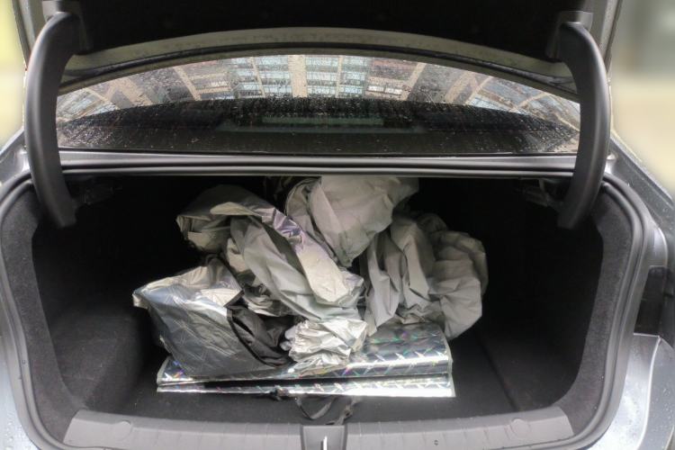 Used BYD Qin PLUS 2025 DM-i Smart Drive 55KM Leading Model Trunk