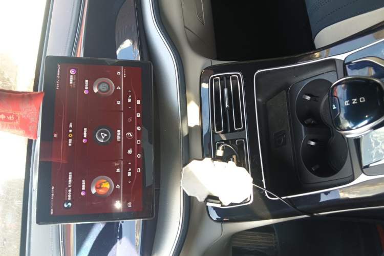 Used BYD Qin PLUS 2025 EV 510KM Standard Range Model Audio And AC Panel