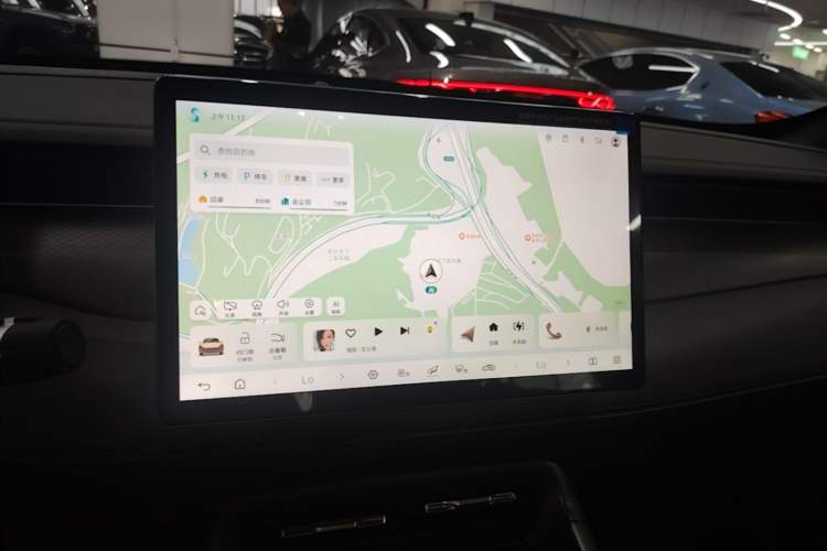 Used BYD Qin PLUS 2025 DM-i Smart Drive 120KM Superior Model Audio And AC Panel
