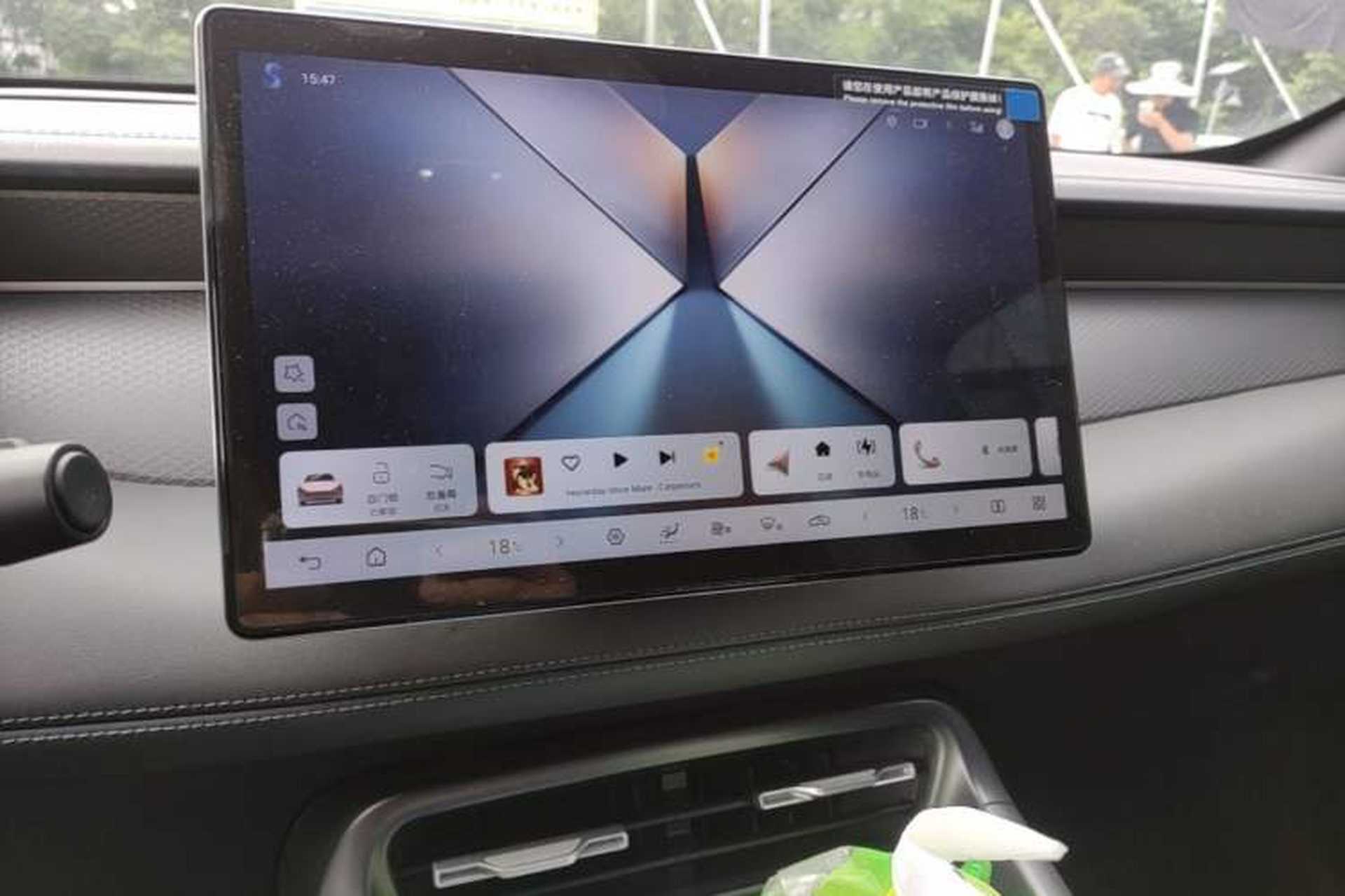 Used BYD Qin PLUS 2025 EV Intelligent Driving Edition 510KM Navigation Version Audio And AC Panel