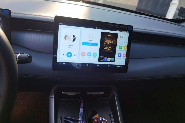 Used BYD Qin PLUS 2025 DM-i Smart Drive 55KM Leading Model Audio And AC Panel