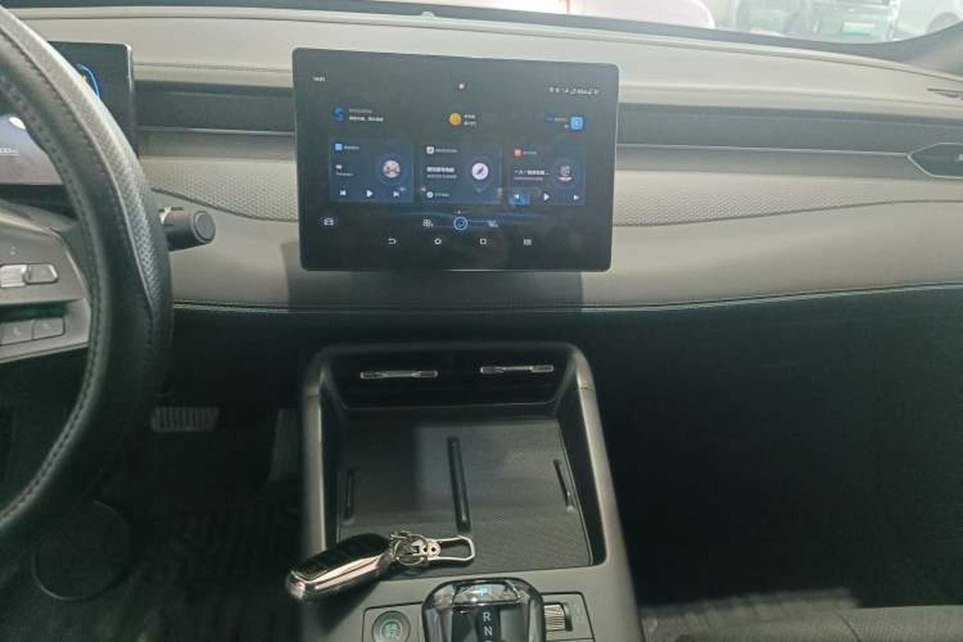 Used BYD Qin PLUS 2025 DM-i Smart Drive 55KM Leading Model Audio And AC Panel