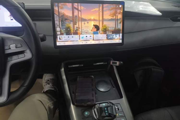 Used BYD Qin PLUS 2025 EV Smart Drive Edition 510KM Leading Model Audio And AC Panel