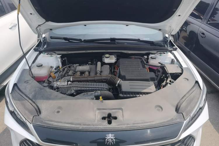Used BYD Qin PLUS 2025 DM-i Smart Drive 55KM Leading Model Engine Bay