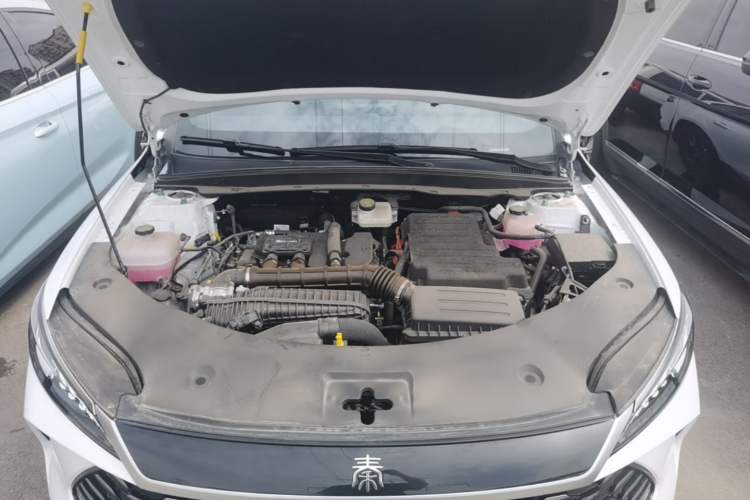 Used BYD Qin PLUS 2025 DM-i Smart Drive 55KM Leading Model Engine Bay