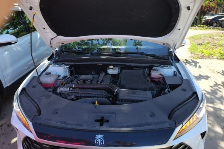 Used BYD Qin PLUS 2025 DM-i Smart Drive 55KM Leading Model Engine Bay