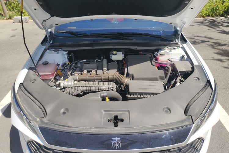 Used BYD Qin PLUS 2025 DM-i Smart Drive 55KM Leading Model Engine Bay