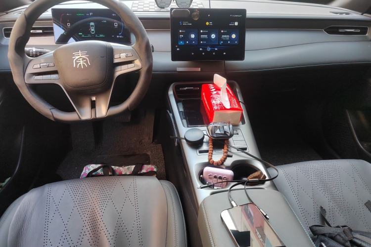 Used BYD Qin PLUS 2025 DM-i Smart Drive 55KM Leading Model Interior 2