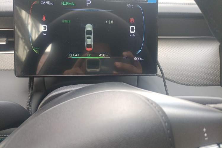 Used BYD Qin PLUS  Odometer Close Up